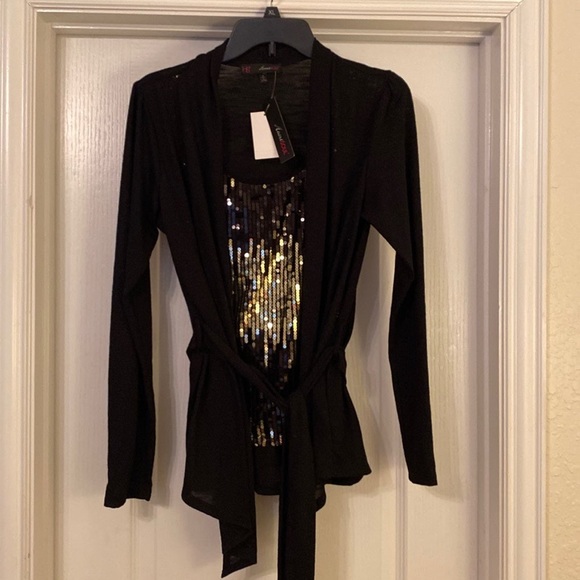 HeartSoul Tops - NWT HeartSoul sparkle sweater size XL